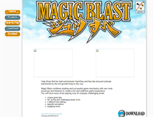 Tablet Screenshot of magicblast.net